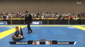 Dahlia Evelyn Nolan vs Gabriella Ann Kurtz 2026 IBJJF Jiu-Jitsu CON International