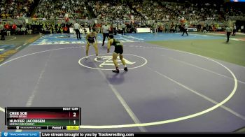 Semifinal - Hunter Jacobsen, Lincoln Southwest vs Cree Soe, Omaha Bryan