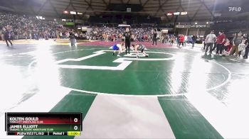 117 lbs Champ. Round 1 - Kolten Gould, Twin City Wrestling Club vs James Elliott, Tahoma Jr. Bears Wrestling Club