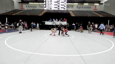 110 lbs Rr Rnd 2 - Aria Stephens, South Georgia Athletic Club vs Bella Gardner, Georgia