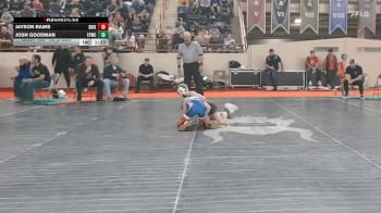 65_B lbs Round Of 32 - Jayson Rains, Shikellamy vs Josh Goodman, Eywc