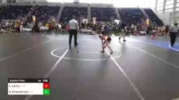 61 lbs Quarterfinal - Landon Lantry, HotShots Wrestling vs Arto Khachatryan, Dethrone