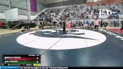 145 lbs Quarterfinal - Bentley Foster, ID vs Kaili Manuel, MI