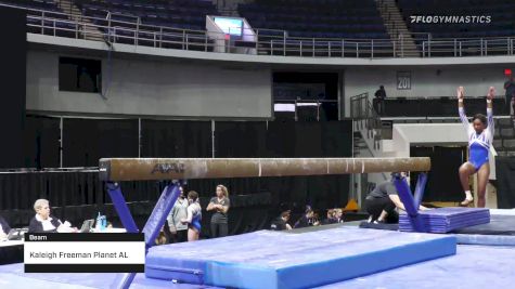 Kaleigh Freeman Planet AL - Beam - 2022 Elevate the Stage Huntsville presented by SportsMED & Crestwood