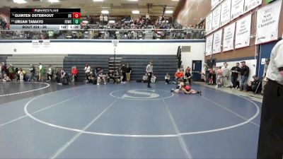 66 lbs Cons. Round 3 - Urijah Tamayo, Fighting Squirrels Wrestling Club vs Quinten Osterhout, Declo Stingers