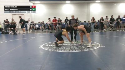 215 lbs Consi Of 16 #2 - Aiden Cooley, TX vs Matt Harrold, MA