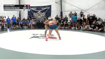 76 kg Semifinal - Alexis Penley, Mat Demon - W vs Jameson Strickland, MGW Monkey Business - W