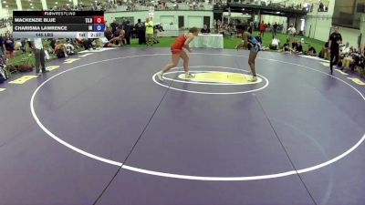 145 lbs Mackenzie Blue, Texas Blue vs Charisma Lawrence, Indiana
