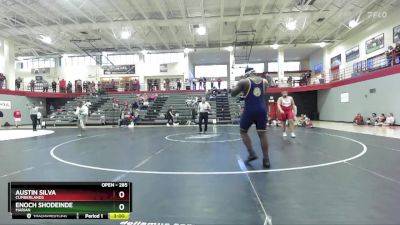 285 lbs Champ. Round 2 - Austin Silva, Cumberlands vs Enoch Shodeinde, Marian