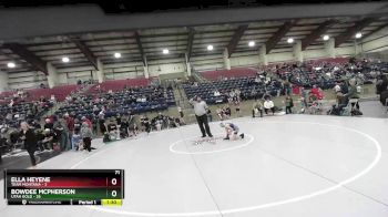 71 lbs Champ Round 1 (16 Team) - Bowdee McPherson, Utah Gold vs Ella Heyene, Team Montana