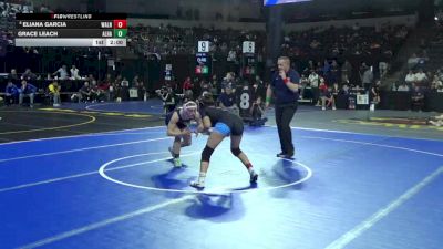 115 lbs Round Of 32 - Eliana Garcia, Walnut (SS) vs Grace Leach, Alhambra (Martinez) (NC)