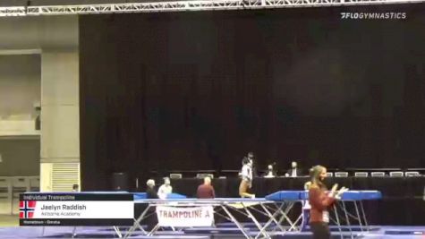 Jaelyn Raddish - Individual Trampoline, Airborne Academy - 2021 USA Gymnastics Championships