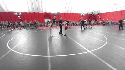 88 lbs Cons. Round 2 - Benjamin McLean, Kangaroo vs Monti Fry, Victory School Of Wrestling
