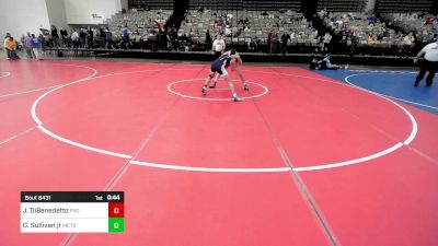 134-H2 lbs Final - Jack DiBenedetto, Pro Ex vs Daniel Sullivan Jr, MetroWest United Wrestling Club