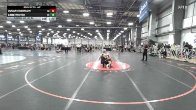 138 lbs Consi Of 32 #2 - Logan Robinson, GA vs Zane Winter, UT