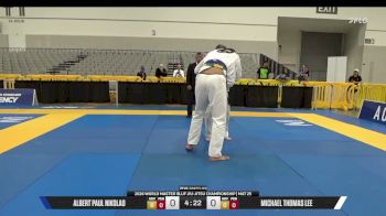 Michael Thomas Lee vs Albert Paul Nikolao 2026 World Master IBJJF Jiu-Jitsu Championship