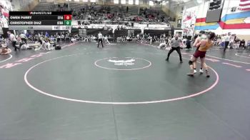 138 lbs Quarters & 1st Wb (16 Team) - Christopher Diaz, Kelly Walsh vs Owen Parry, Star Valley