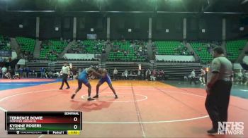 195 lbs Semifinal - Kyonne Rogers, Mae Jemison vs Terrence Bowie, Mortimer Jordan HS