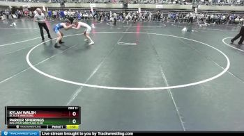 112 lbs Quarterfinal - Parker Spierings, Mollitium Wrestling Club vs Kylan Walsh, DC Elite Wrestling