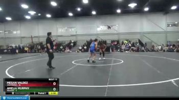 100 lbs Placement Matches (8 Team) - Megan Valdez, California vs Amelia Murphy, Indiana