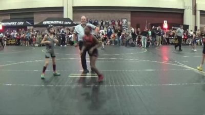 72 lbs Round 1 (6 Team) - Luke Smothermon, Ares vs Marshall Cisar, Believe To Achieve WC