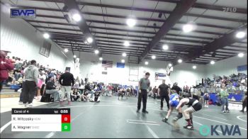 85 lbs Consi Of 4 - Rocky Witcosky, Team Nomad vs Adyson Wagner, Choctaw Ironman Youth Wrestling