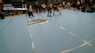 127-140 lbs Round 1 - Max Wiggill, Syracuse Titans Wrestling vs Ryan Doucette, Talons