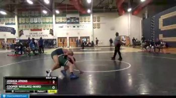 145 lbs Cons. Round 2 - Joshua Atkins, Holy Cross vs Cooper Weglarz-Ward, Green Valley