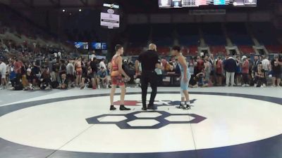 113 lbs Cons. Sub-rd Of 64 - Tucker Jahnke, Arkansas vs Jose Diaz, Texas