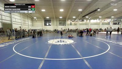 100 lbs Round Of 32 - Noah Corbin, Bristol vs Santino Gaglione, Iron Faith WC