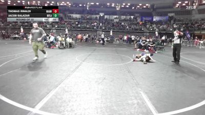 45 lbs Round Of 32 - Thomas Rinaldi, Mahwah vs Jacob Salazar, Myland