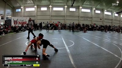 76 lbs Round 4 (10 Team) - William Huffman, DWA vs Gabriel Custodio, NOVA WC