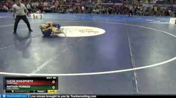 113 lbs Cons. Round 1 - Nathan Morken, Fargo North vs Lucas Schlepuetz, Jamestown
