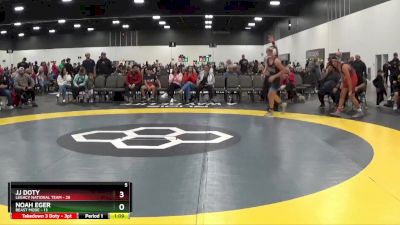 139 lbs Quarterfinals (8 Team) - JJ Doty, Legacy National Team vs Noah Eger, Beast Mode