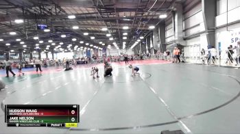 48 lbs Rd# 7- 10:45am Saturday Final Pool - Jake Nelson, Ranger Wrestling Club vs Hudson Waag, Oklahoma Outlaws Red