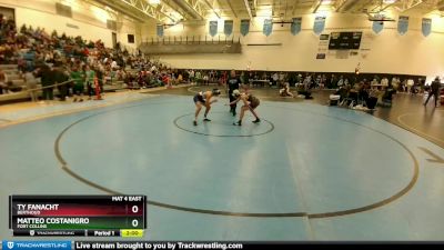 112-123 lbs Round 1 - Ty Fanacht, Berthoud vs Matteo Costanigro, Fort Collins