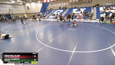 57-60 lbs Round 3 - Rocko Oldroyd, Westlake vs John Paul Eller, Charger Wrestling Club