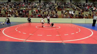 88 lbs Quarterfinal - Wyatt Steele, South Paulding Junior Spartans Wrestling Club vs Aaron Scarborough, Georgia