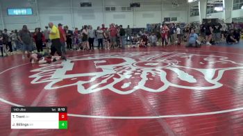 140-J lbs Round 2 - Tyler Trent, OH vs Jace Billings, WV