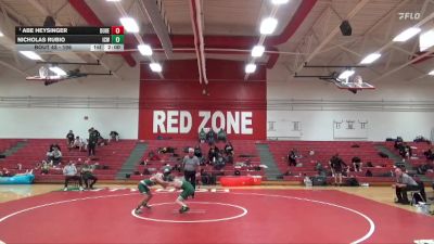 106 lbs Quarterfinal - Abe Heysinger, Dubuque Hempstead vs Nicholas Rubio, Iowa City, West