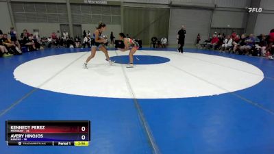 110 lbs Placement Matches (8 Team) - Kennedy Perez, Michigan vs Avery Hinojos, Kansas