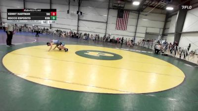 96 lbs Round 3 (12:30pm Saturday) - Kenny Hartman, Team Ohio vs Rocco Esposito, NCWAY National Team