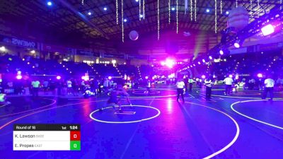 113 lbs Round Of 16 - Karter Lawson, Basement Brawlers vs Evan Propes, Eastside United