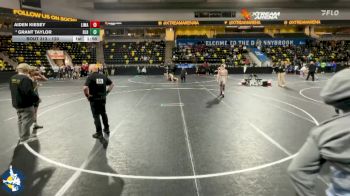 120 lbs Champ. Round 2 - Aiden Kiesey, Linn-Mar vs Grant Taylor, Basehor-Linwood HS