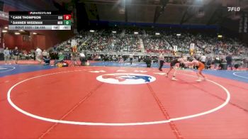 2A-106 lbs 3rd Place Match - Cade Thompson, Cokeville vs Danner Wiseman, Moorcroft