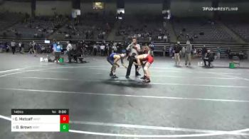 149 lbs Consolation - Cameron Metcalf, Western Wyoming vs Dylan Brown, Northeastern Oklahoma