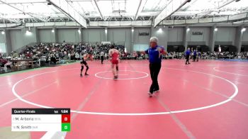 120 lbs Quarterfinal - Mason Arborio, Berlin vs Nathaniel Smith, Darien