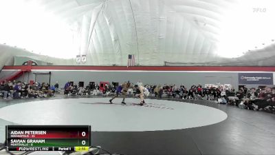 184 lbs Finals (2 Team) - Aidan Petersen, Indianapolis vs Savian Graham, Montevallo