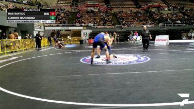 Open Men - 79 lbs Champ. Round 2 - Alberto Manriquez vs Max Bantiuc, Dark Knight Wrestling Club