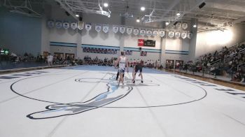 132 lbs Round 1 (16 Team) - Caleb Pierce, Camden County vs Kason Lewis, North Gwinnett